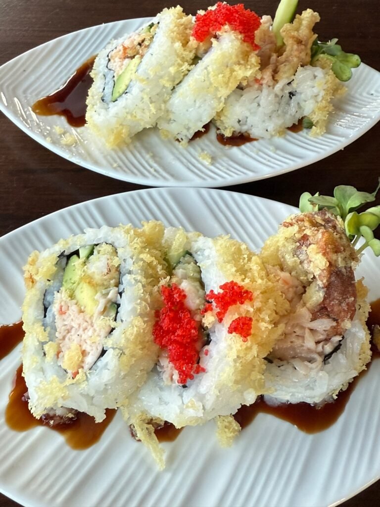 A Celebration in Every Bite: Tempura Crunch Sushi Roll