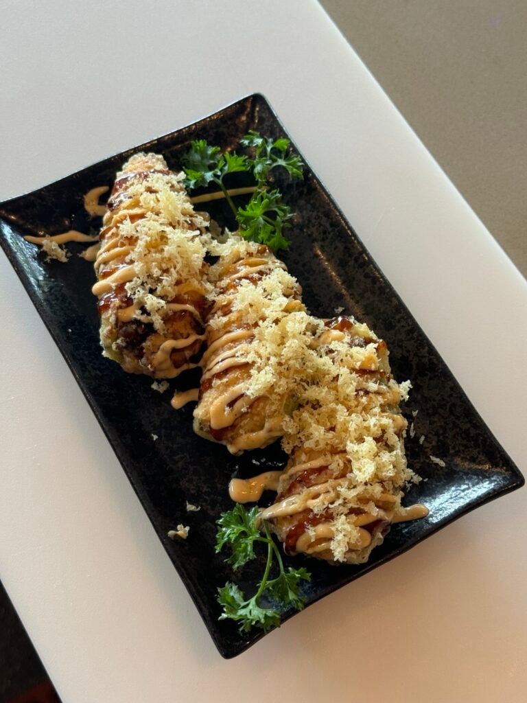 A Bite of the Sea: Elevated Takoyaki Delight